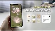 Customise my iPhone 14 💌 aesthetic setup & cute accessories ˖ ꒰ widgets, custom icons ꒱