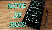 Galaxy Note20 - Three Years Later! Full In-Depth Review - Intellitech Mobile