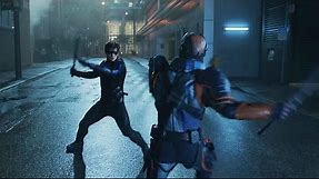Deathstroke vs Nightwing and Ravager fight scene | Titans S02E13 Finale