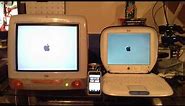 iMac G3 tangerine vs iBook g3 indigo
