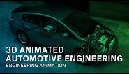 3D Animated Vehicle Mechanics - Mechanical Engineering Animation