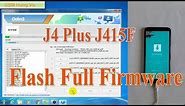 Flash Full Firmware J415F - Samsung J4 Plus by Odin 3.13.1.
