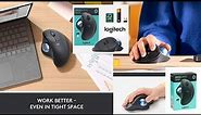 Logitech Ergo M575 Wireless Trackball Mouse | Ergonomic Mouse | Review & unboxing
