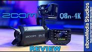 ✅ Zoom Q8n 4K Review | Is This The Best Camcorder for Music Makers? 🤔