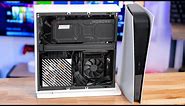 I Built a MINI Gaming PC... it's small like my Xbox and PS5! (AMD Ryzen)