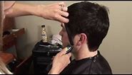 HOW TO CUT Mens Medium / Long Hair with Scissors // Hair Tutorial