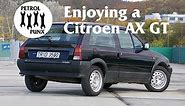 Driving a Citroen AX GT - what a brilliant little car