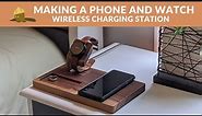 How to Make a Phone and Smartwatch Hidden Wireless Charging Station
