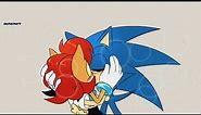 Sonic Comic Drama Dubs: First Kiss (SonAlly) (Feat. CashlinSnow)