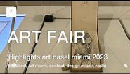 ART BASEL MIAMI WEEK 2023_art basel, art miami,context,nada,faena,alcova, miami art fair @ARTNYC