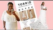 Plus Size Women Try Torrid Wedding Dresses