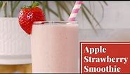 Easy Apple Strawberry Smoothie Recipe