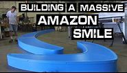 Building A Massive Amazon Smile Sign