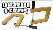 How to Make Long Reach C-Clamps for Under $10 (Strength Test at the End)