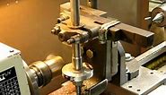 Cutting gears on a lathe with a fly cutter