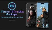 How To Design iPhone 14 Pro Max Mockup In Photoshop |Sheri Sk| |iPhone 14 Pro Max Mockup|