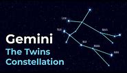 How to Find Gemini the Twins Constellation of the Zodiac
