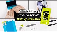 [Installation Guide] Ringke Dual Easy Film for Galaxy S24 Ultra