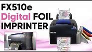 Digital Metallic Foil Label Printer