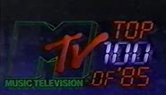 MTV Top 100 Videos Of 1985 Vidcheck (12/31/1985)