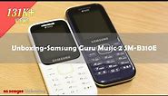 Unboxing Samsung Guru Music 2 SM B310E (Blue)