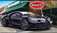 Bugatti Chiron vs... McDonalds Drive-thru?!