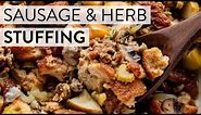 Sausage and Herb Stuffing | Sally's Baking Recipes