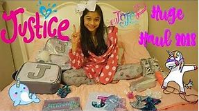 Justice Huge Haul 2018 Justice Unicorn backpack, Mermaids, JO JO Bows and More