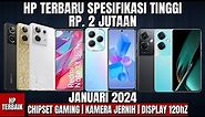 6 REKOMENDASI HP 2 JUTAAN TERBAIK TERBARU 2024 !!