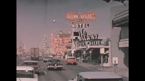 Las Vegas 1964 archive footage