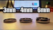 3mm 4mm 6mm Does Ring Size Matter? - Don't Make This Mistake