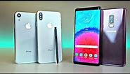iPhone XS Max & iPhone XR 2018 Models vs Note 9, S9+ & More!