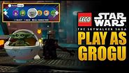 PLAY AS BABY YODA LEGO Star Wars The Skywalker Saga Grogu Gameplay