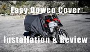 Dowco Motorcycle Cover Installation and Review Ducati Multistrada 1260 Enduro