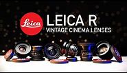 LEICA R | Vintage Cine Lenses for Filmmakers