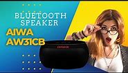 aiwa aw31cb Bluetooth speaker review price 30usd