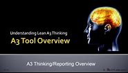 Understanding A3 Thinking | The A3 Tool Structure | How To Make Your Own A3 Report