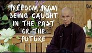 Freedom from Being Caught in the Past or the Future | Dharma talk by Thich Nhat Hanh, 2014.07.26