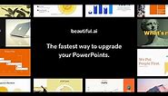 Create beautiful slides 10x faster in PowerPoint | Beautiful.ai PowerPoint Add-In