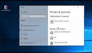 How to: Print a Windows test page (Windows 10)