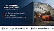 6x12 and 12x6 Sheds [View Catalogue & Prices] - Phone: 1300-94-33-77