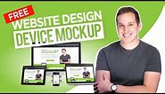 FREE Website Design Device Mockups! (PSD Template Download)