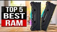 TOP 5: Best RAM for Gaming 2024