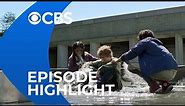 Annabeth and Grover Attempt to Heal Percy With Water | Percy Jackson and the Olympians | CBS