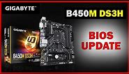 GIGABYTE B450M DS3H BIOS UPDATE