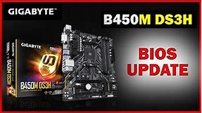 GIGABYTE B450M DS3H BIOS UPDATE