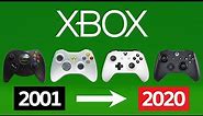 Evolution of Xbox Controllers 2001-2020