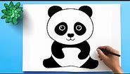 How to draw a Panda 🐼 Easy Panda Drawing