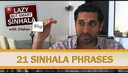 Learn Sinhala Language Video: 21 Sinhala Phrases You Absolutely Must Know!