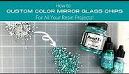 How to Custom Color Mirror Glass!